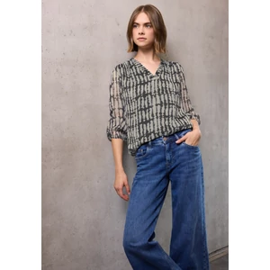 Kép 4/7 - Blúz-Ing - Vneck Chiffon tunic blouse w g 2507