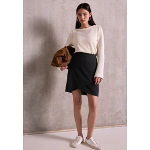 Kép 4/6 - Szoknya - wrap pencil skirt_solid 2507