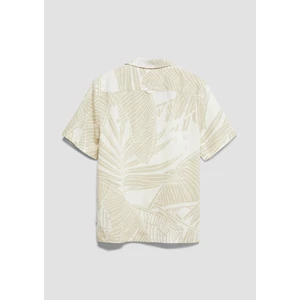 Kép 1/6 - Ing -  Resort fit: lightweight cotton-linen shirt with all-over print 2605