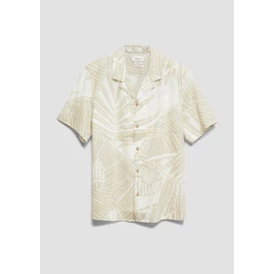 Kép 3/6 - Ing -  Resort fit: lightweight cotton-linen shirt with all-over print 2605