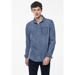 Kép 1/4 - Ing - Denim_shirt,light blue wash 2404