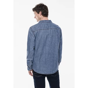 Kép 2/4 - Ing - Denim_shirt,light blue wash 2404