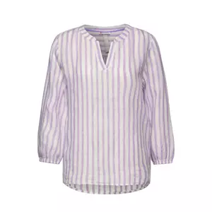 Kép 4/4 - LS_Striped splitneck blouse w 2405