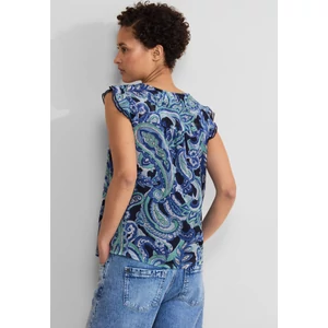 Kép 2/4 - OTLT Printed chiffon top w double f 2403