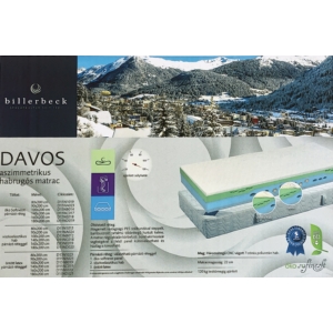 Kép 2/2 - BIllerbeck  DAVOS aszimmetrikus habmagos matrac