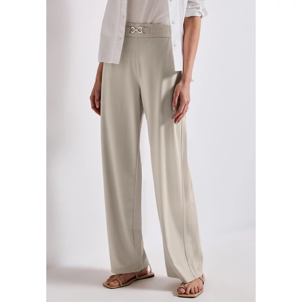 OTLT Nadrág - Wide leg Shine with Buckle 2507