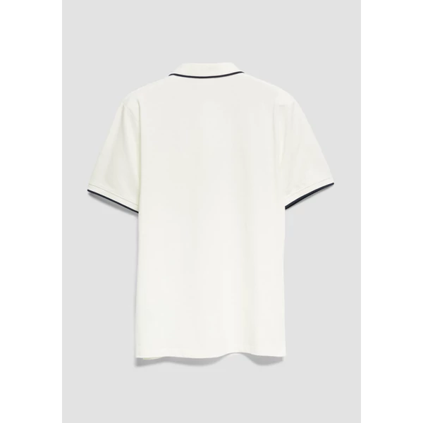 Piqué polo shirt with contrasting details