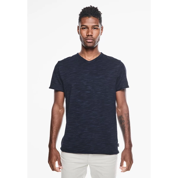 Ing - V-neck Space dye T-Shirt 2404