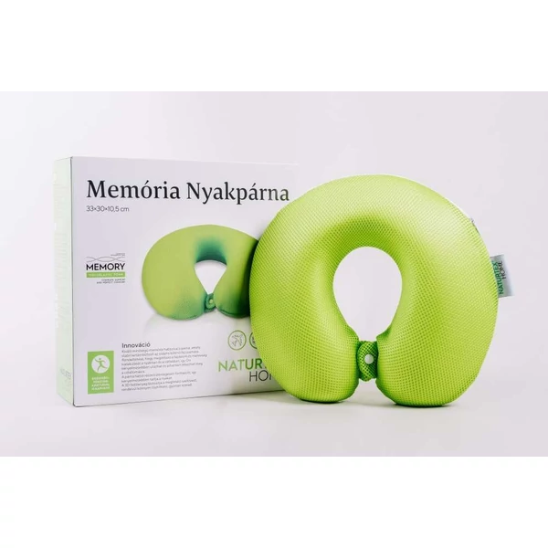Naturtex Memory világos zöld nyakpárna