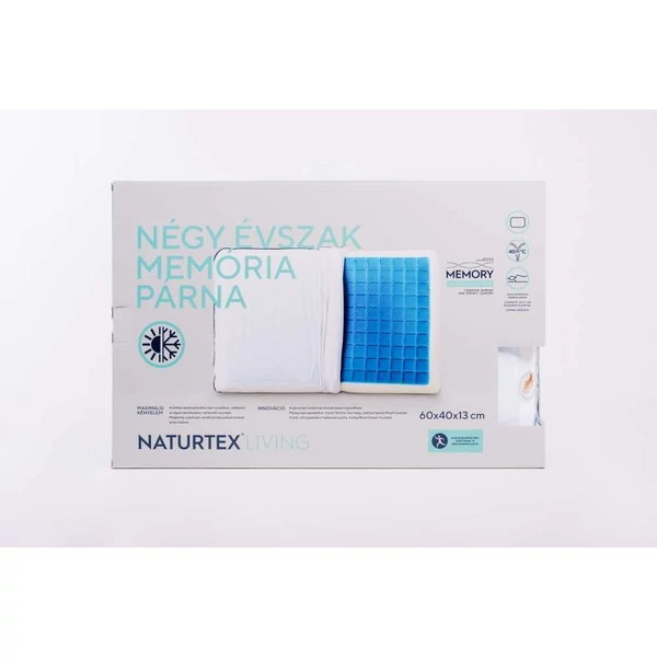 Naturtex Memory 4 évszak fehér párna