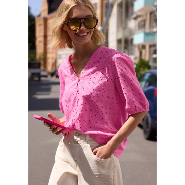 Póló - Studio_Embroidered-mix shirt - 2607