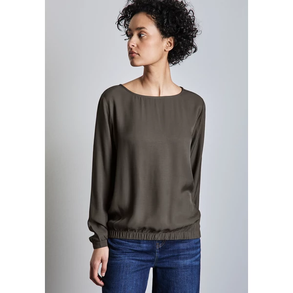 OTLT Blúz - Roundneck blouse w gathered he 2501
