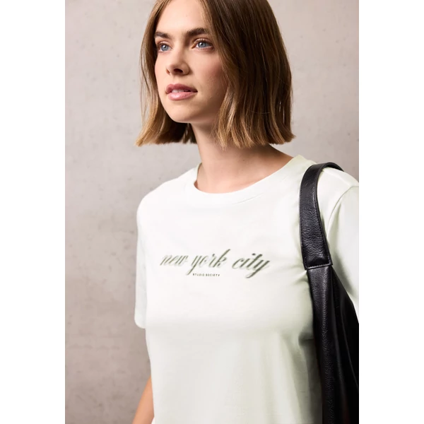 Póló - faded wording shirt 2507 WS02