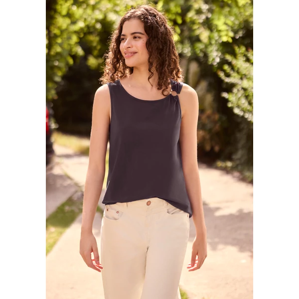 Póló - Studio_Asymmetric top w.deco d - 2607