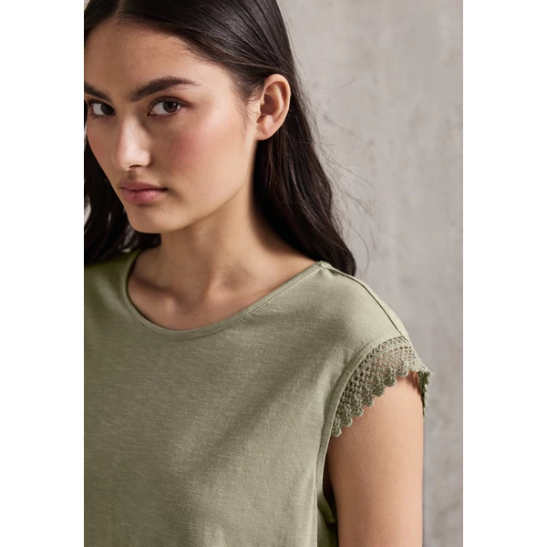OTLT Póló - LTD QR_Studio_shirt w.crochet 2503