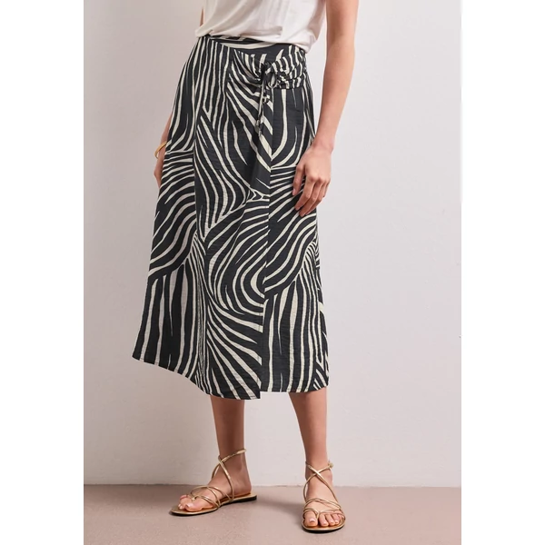 Szoknya - Viscose Wrap Skirt_AOP - 2606