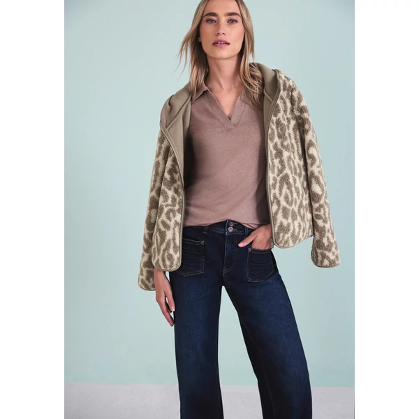 Ing - LTD QR printed teddy jacket w. 2601