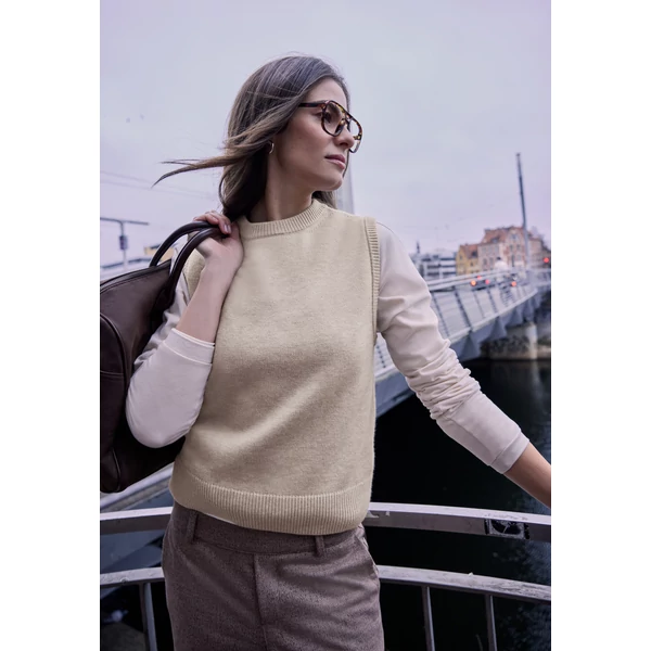 Pulóver - LTD QR Studio_sleeveless sweat 2601