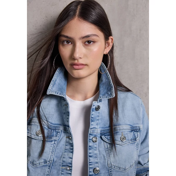 Blézer és dzseki indoor - QR_Denim_Studio-Jacket,Bleache 2504