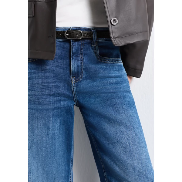 Kiegészitő - OP_Thin Leo Fur Leather Belt - 2608