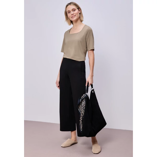 Ing - care neck short sleeve shirt 2602