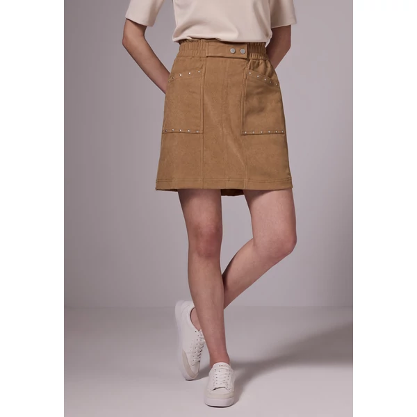 OTLT Szoknya - Rivet Paperbag skirt_solid 2503
