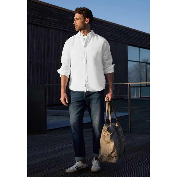 ING - 100% linen longsleeve shirt 2603