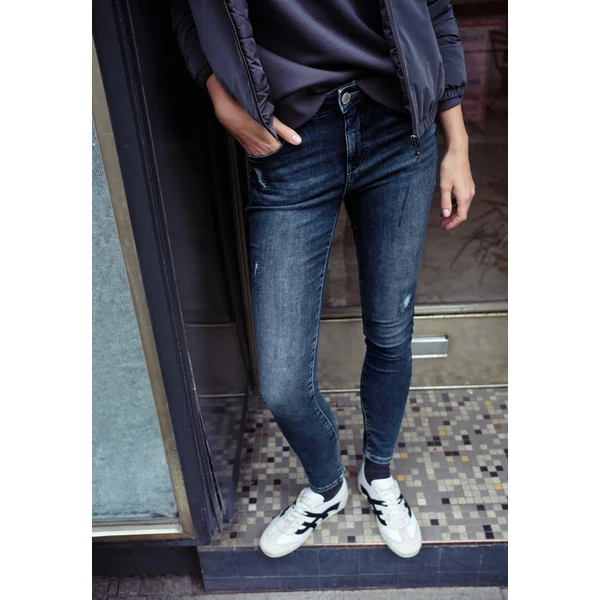 Nadrág - Studio QR Style Skinny,hw,dark 2510 WS02