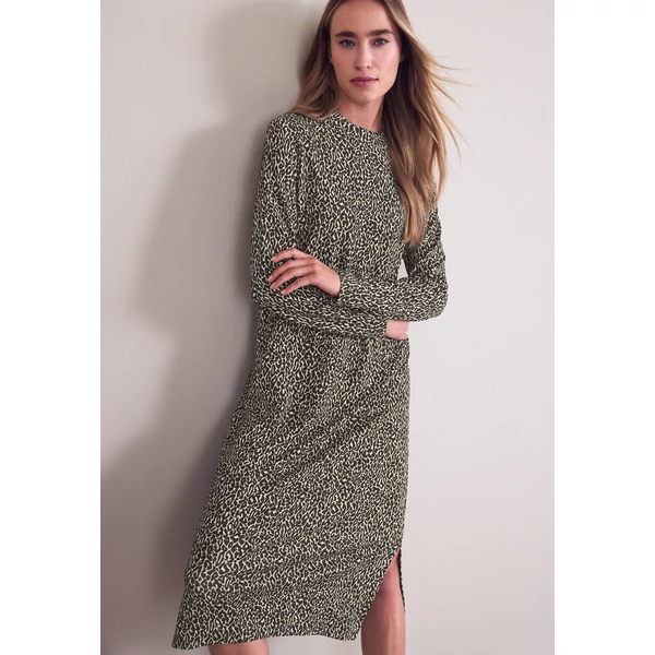Ruha - Jersey Turtle Neck Dress_AOP 2601