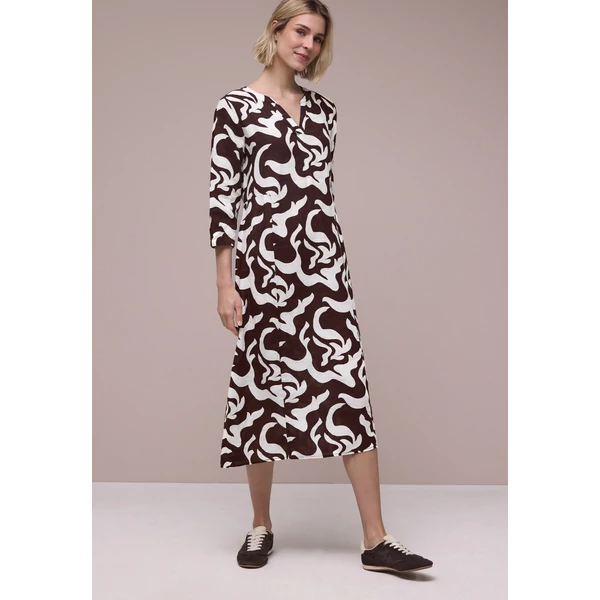 Ruha - SOL_Midi Volant Dress_AOP - 2604