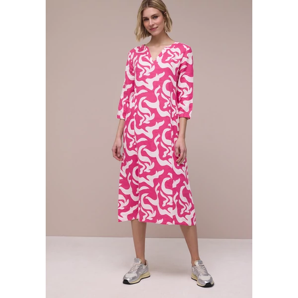 Ruha - SOL_Midi Volant Dress_AOP - 2604