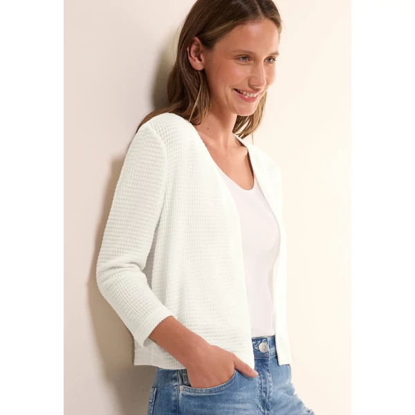 Ing - Ajour Knit Open Jacket 2505