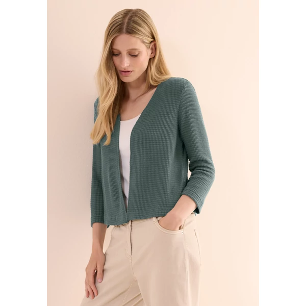 Ing - Ajour Knit Open Jacket 2505