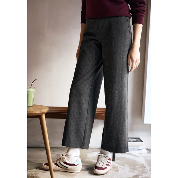 Nadrág - LTD QR_Studio_Wide Leg MW Pins 2511 WS02