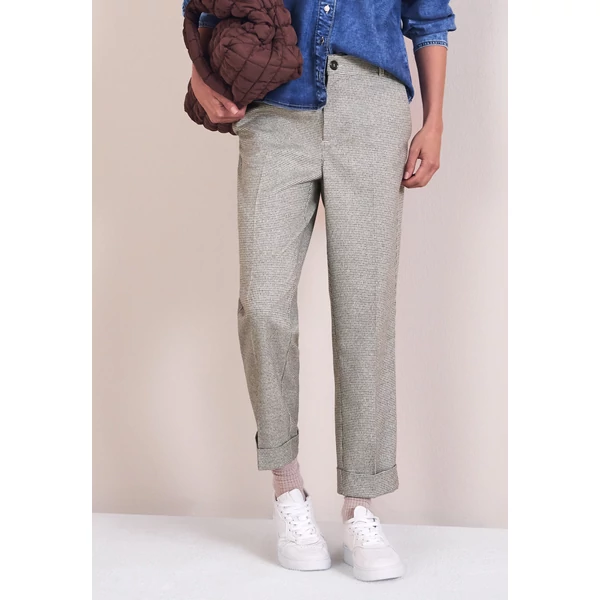 Nadrág - Chino Houndstooth Jaquard Turn 2601