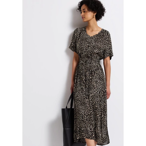 Ruha - Maxi Viscose Shirt Dress_AOP 2505