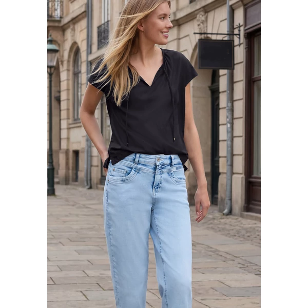 Blúz-Ing - Shirtblouse w string detail UN - 2605