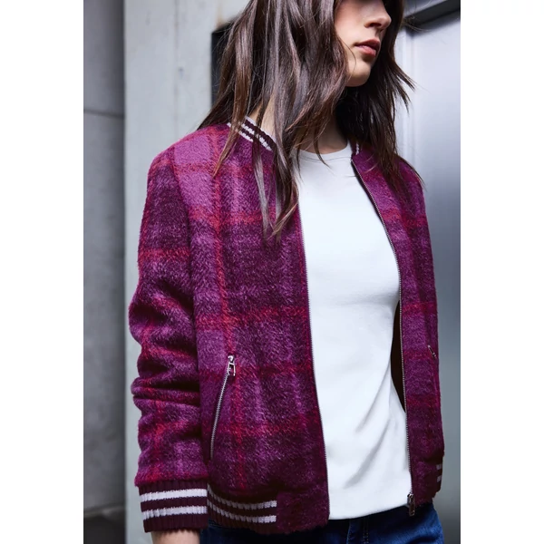 OTLT Blézer és dzseki indoor - Studio Check Bomber Jkt w. Col 2510