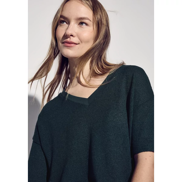 OTLT Ing - LTD QR v-neck knit look shirt 2503