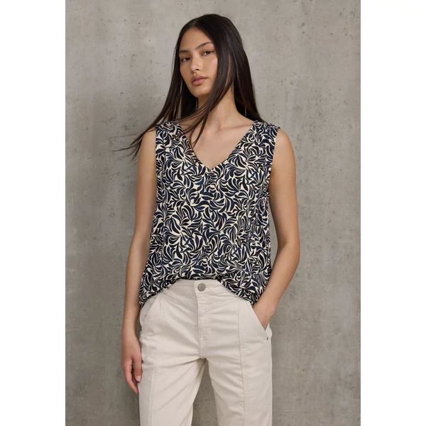 Blúz-Ing - LTD QR V-neck top w seam detai 2505