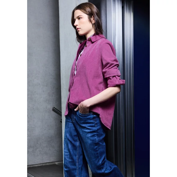 OTLT Blúz-Ing - LTD QR Corduroy shirtcollar bl 2510