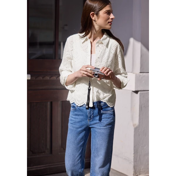 Blúz-Ing - SE_Shiffley Shirtcollar blouse - 2604