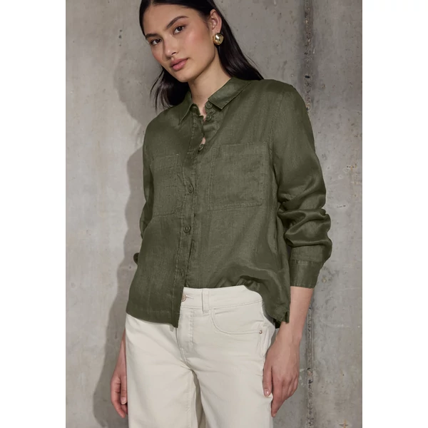 OTLT Blúz-Ing - LS_Buttoned shirtcollar blouse 2504