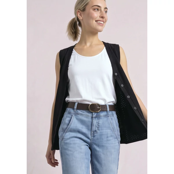Kiegészitő - OP_Leather Belt with Textured - 2608