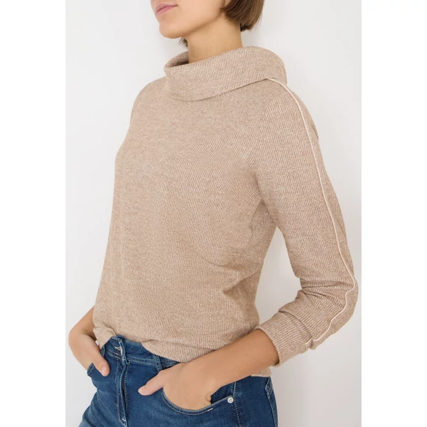 OTLT Ing - Cozy Melange Big Collar T-Shir 2512