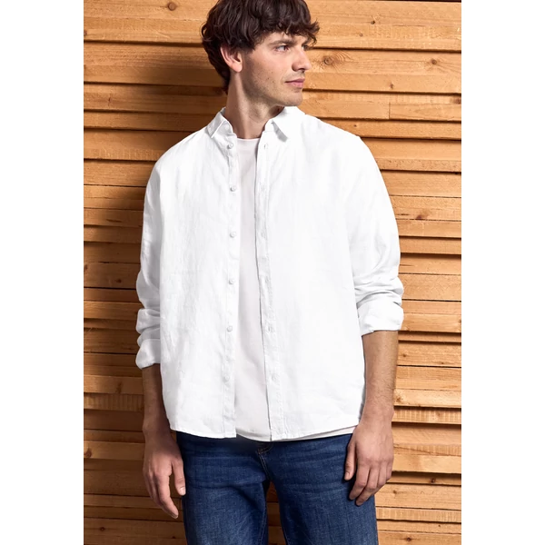 ING - 100% linen long sleeve shirt 2505