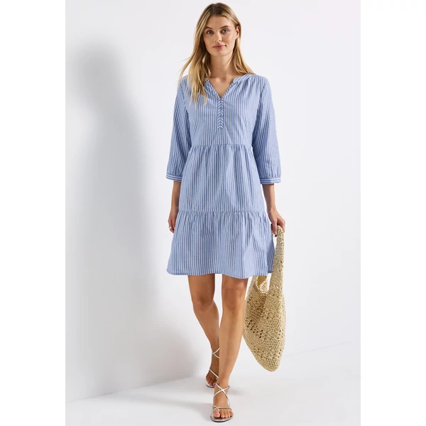 Ruha - Y/D w Lurex stripe Tunic Dress 2506