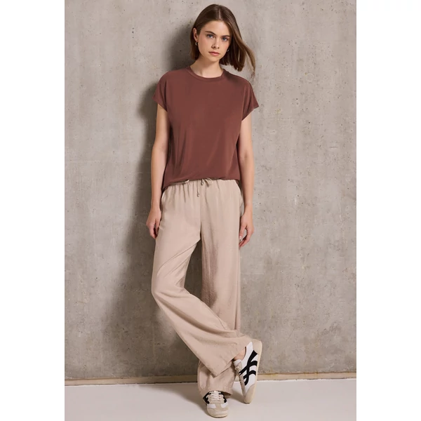 Póló - silk look basic shirt 2506