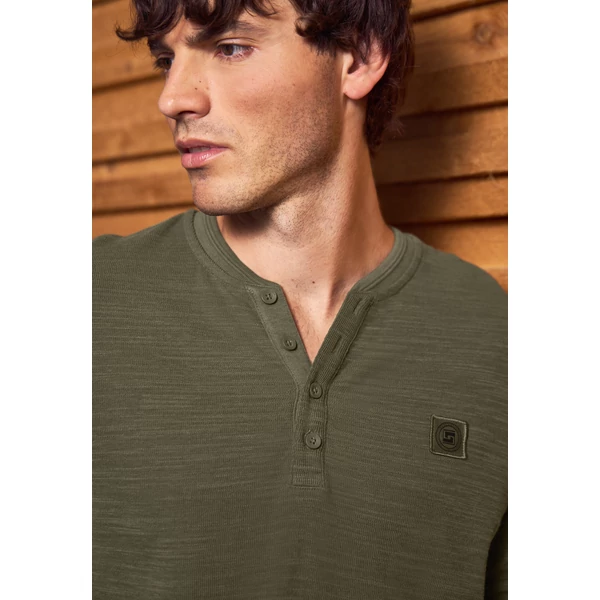 Póló - NOS winterslub Henley 2508
