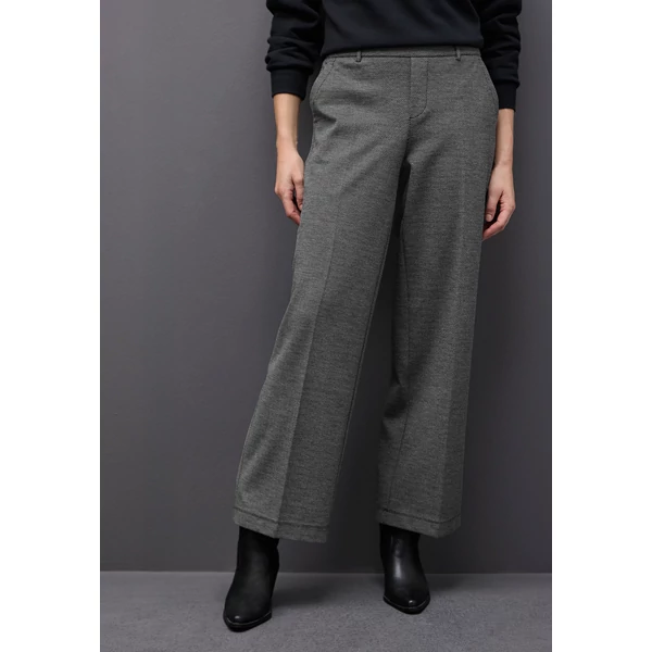 Nadrág - Studio_Wide Leg MW herringbone 2510 WS02